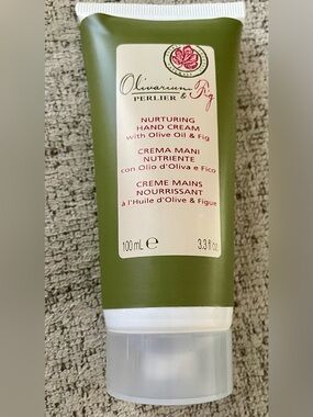 Olivarium Perlier Nurturing hand creme Fig & Olive Oil. 3.3 Oz. SEALED